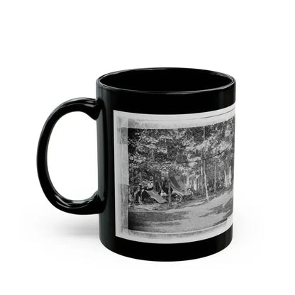 Bealeton, Virginia. Camp Of Company B, 93d New York Volunteers (U.S. Civil War) Black Coffee Mug - Go Mug Yourself