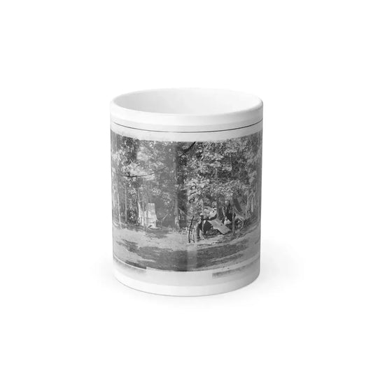 Bealeton, Virginia. Camp of Company B, 93D New York Volunteers (U.S. Civil War) Color Changing Coffee Mug 11oz Default Title 11oz - Go Mug Yourself