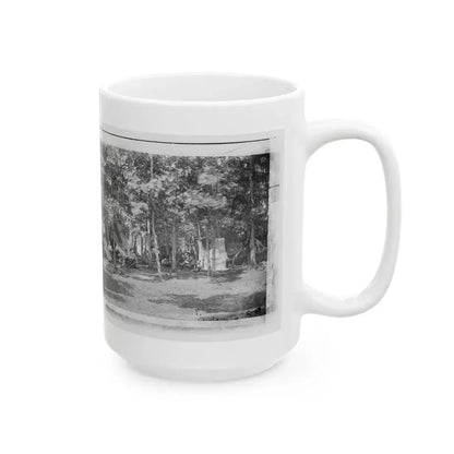 Bealeton, Virginia. Camp Of Company B, 93d New York Volunteers (U.S. Civil War) White Coffee Mug - Go Mug Yourself