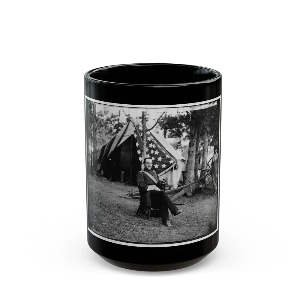 Bealeton, Virginia. Capt. Cunningham Of Gen. T.F. Meagher's Staff (U.S. Civil War) Black Coffee Mug 15oz - Go Mug Yourself