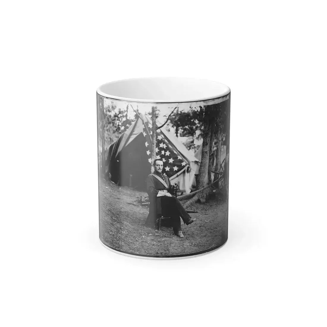 Bealeton, Virginia. Capt. Cunningham of Gen. T.F. Meagher's Staff (U.S. Civil War) Color Changing Coffee Mug 11oz Default Title 11oz - Go Mug Yourself