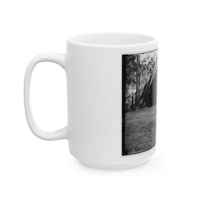 Bealeton, Virginia. Capt. Cunningham Of Gen. T.F. Meagher's Staff (U.S. Civil War) White Coffee Mug - Go Mug Yourself