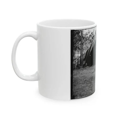 Bealeton, Virginia. Capt. Cunningham Of Gen. T.F. Meagher's Staff (U.S. Civil War) White Coffee Mug - Go Mug Yourself