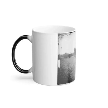 Bealeton, Virginia. Capt. Henry Page, Assistant Quarter Master, at Army of the Potomac Headquarters (U.S. Civil War) Color Changing Coffee Mug 11oz - Go Mug Yourself
