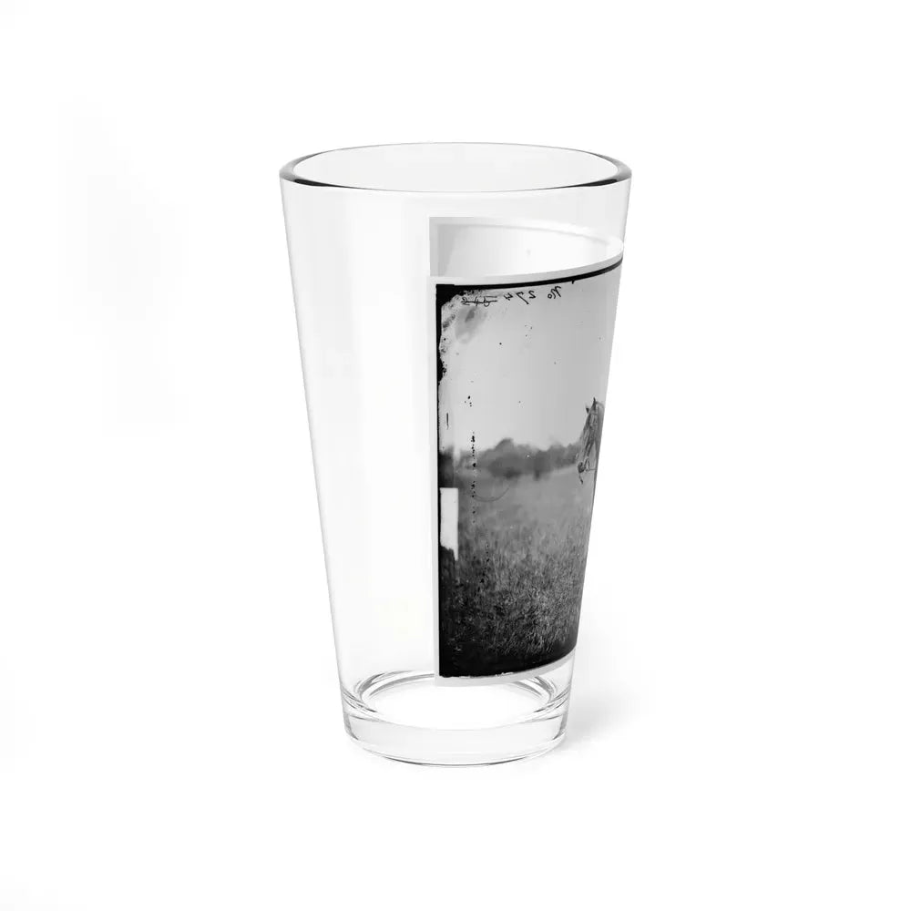 Bealeton, Virginia. Capt. Henry Page, Assistant Quarter Master, At Army Of The Potomac Headquarters (U.S. Civil War) Pint Glass 16oz - Go Mug Yourself
