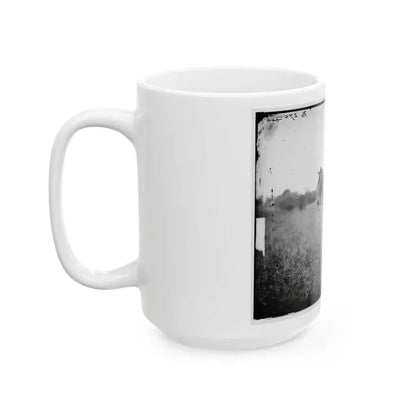 Bealeton, Virginia. Capt. Henry Page, Assistant Quarter Master, At Army Of The Potomac Headquarters (U.S. Civil War) White Coffee Mug - Go Mug Yourself