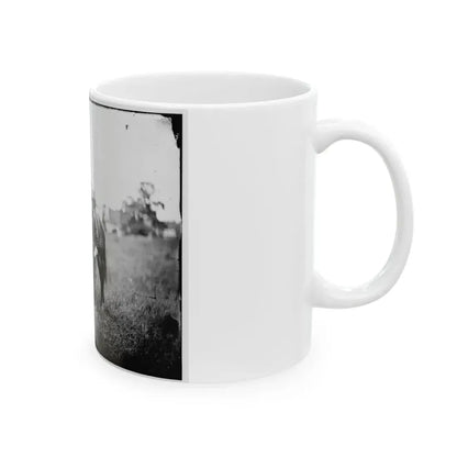 Bealeton, Virginia. Capt. Henry Page, Assistant Quarter Master, At Army Of The Potomac Headquarters (U.S. Civil War) White Coffee Mug - Go Mug Yourself