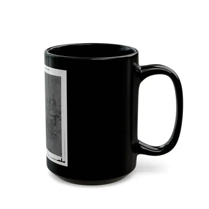Bealeton, Virginia. Captain Henry P. Smith's Mess. Company D, 93d New York Volunteers (U.S. Civil War) Black Coffee Mug - Go Mug Yourself