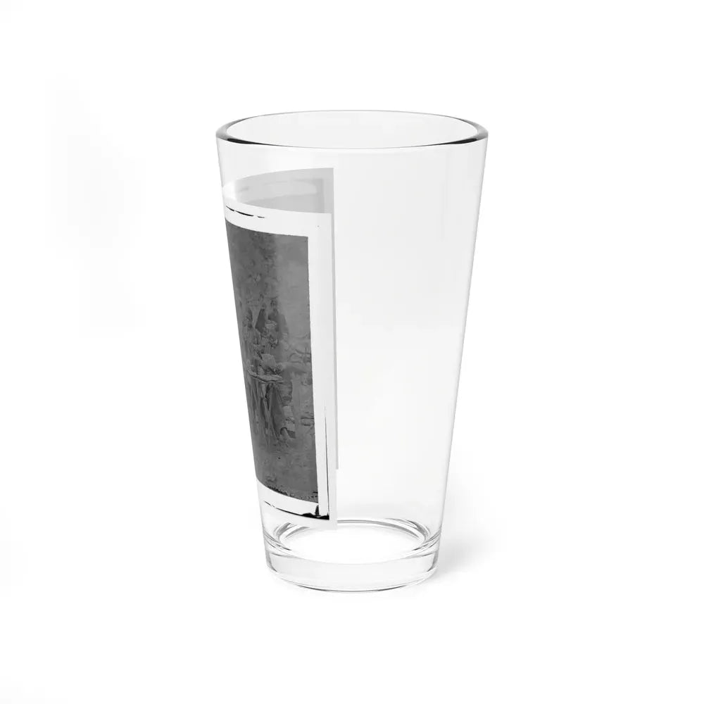 Bealeton, Virginia. Captain Henry P. Smith's Mess. Company D, 93d New York Volunteers (U.S. Civil War) Pint Glass 16oz - Go Mug Yourself