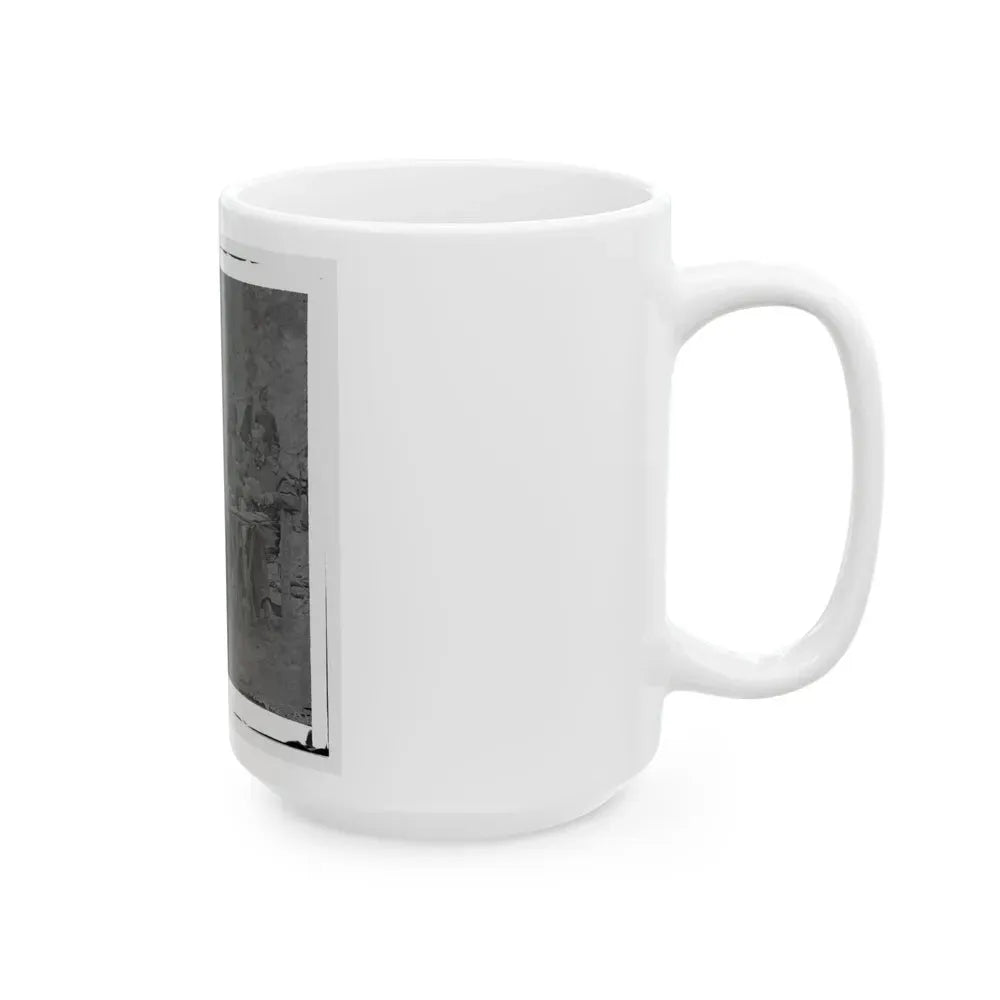 Bealeton, Virginia. Captain Henry P. Smith's Mess. Company D, 93d New York Volunteers (U.S. Civil War) White Coffee Mug - Go Mug Yourself