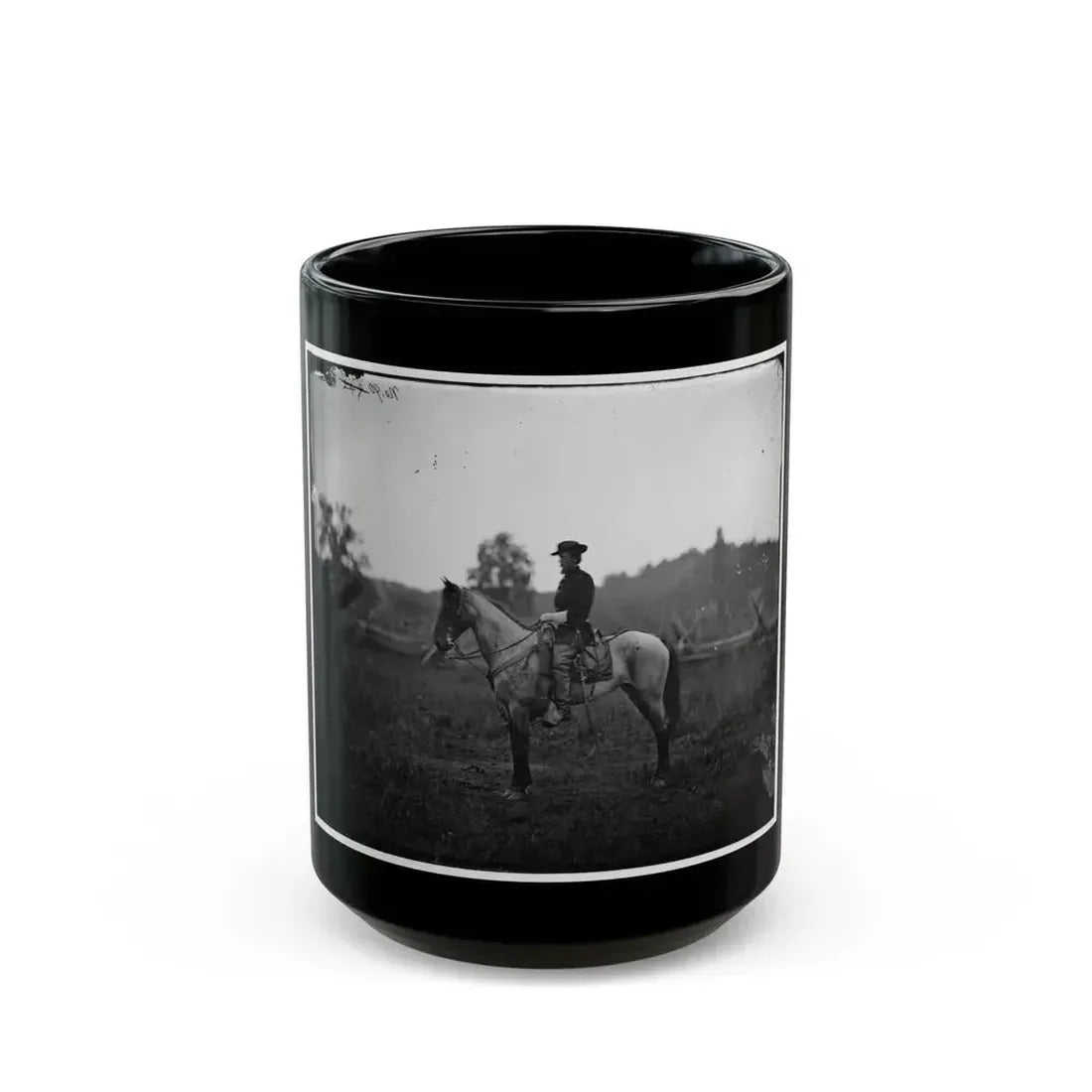 Bealeton, Virginia. Captain Henry Page, A. Q. M. Army Of The Potomac Headquarters (U.S. Civil War) Black Coffee Mug 15oz - Go Mug Yourself