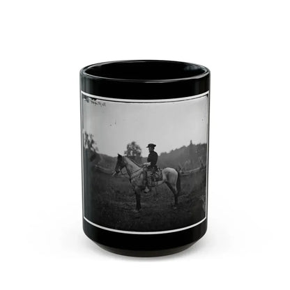 Bealeton, Virginia. Captain Henry Page, A. Q. M. Army Of The Potomac Headquarters (U.S. Civil War) Black Coffee Mug 15oz - Go Mug Yourself
