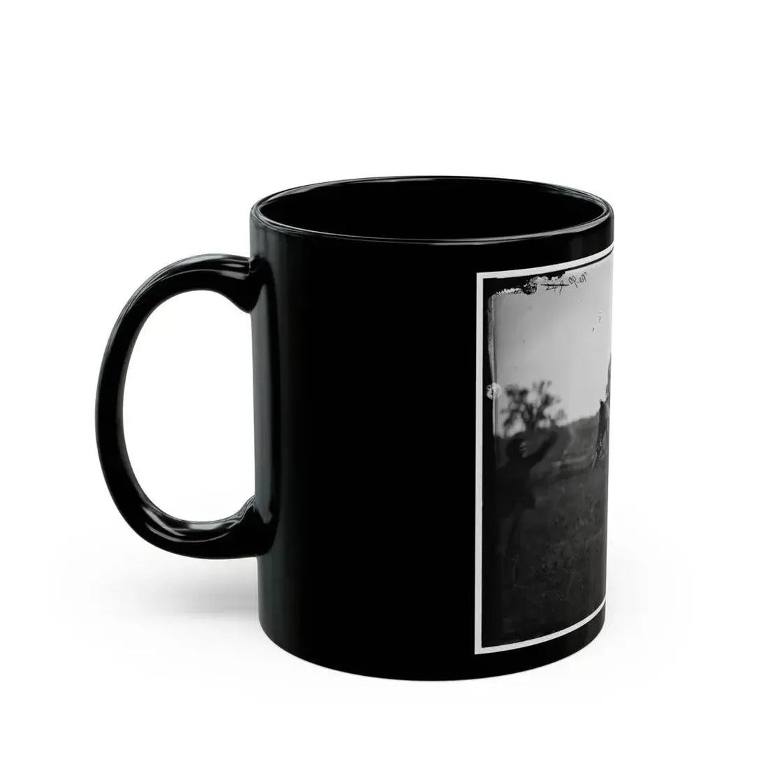 Bealeton, Virginia. Captain Henry Page, A. Q. M. Army Of The Potomac Headquarters (U.S. Civil War) Black Coffee Mug - Go Mug Yourself