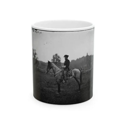 Bealeton, Virginia. Captain Henry Page, A. Q. M. Army Of The Potomac Headquarters (U.S. Civil War) White Coffee Mug 11oz - Go Mug Yourself