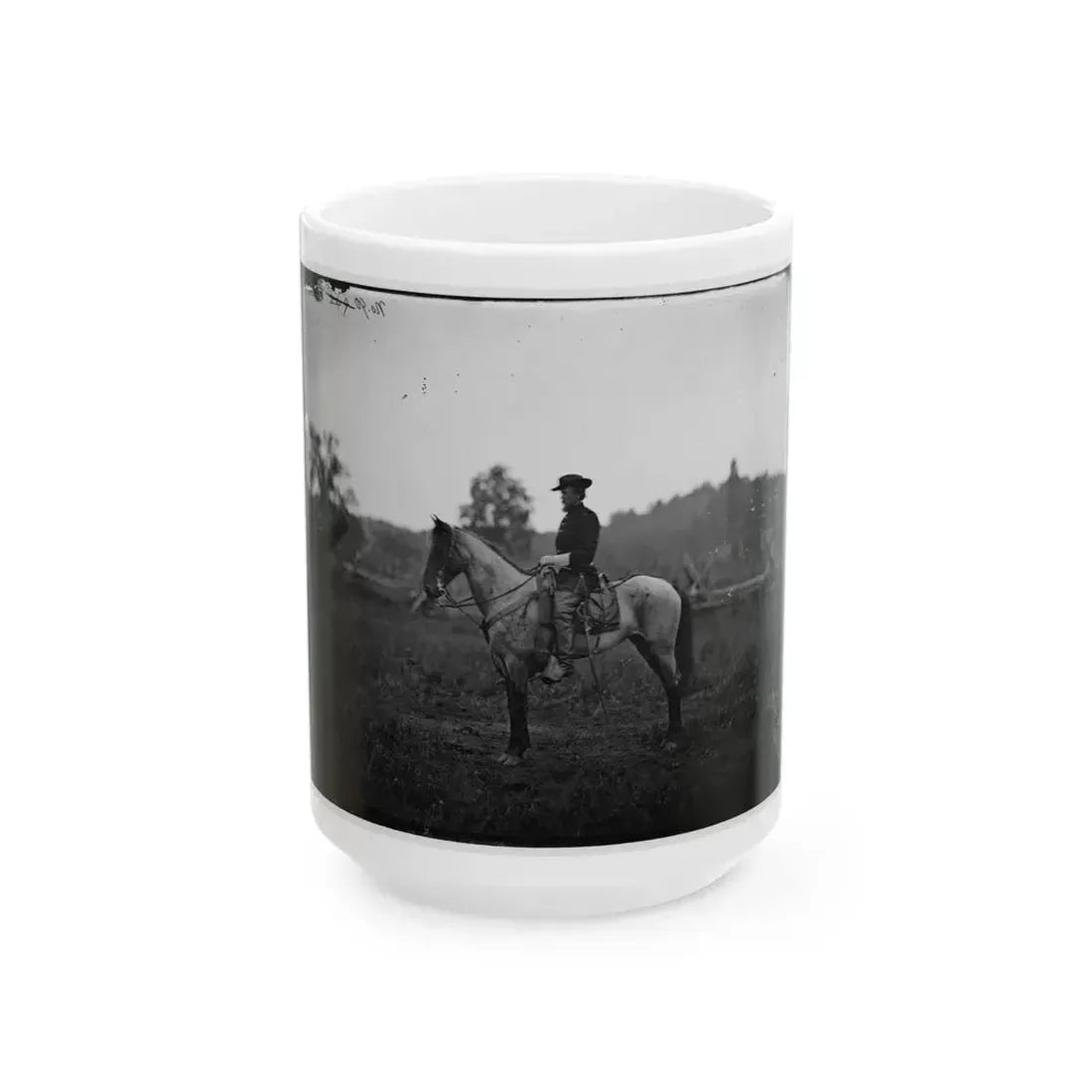 Bealeton, Virginia. Captain Henry Page, A. Q. M. Army Of The Potomac Headquarters (U.S. Civil War) White Coffee Mug 15oz - Go Mug Yourself