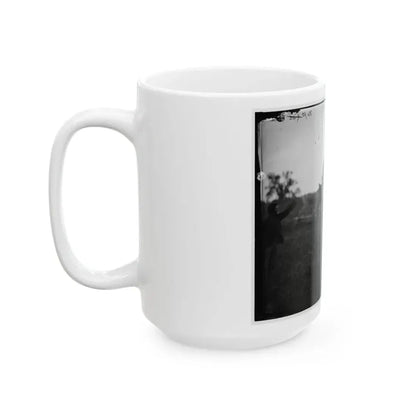 Bealeton, Virginia. Captain Henry Page, A. Q. M. Army Of The Potomac Headquarters (U.S. Civil War) White Coffee Mug - Go Mug Yourself