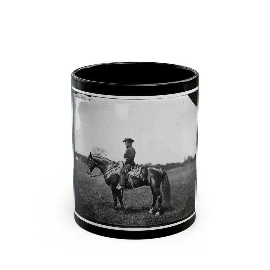Bealeton, Virginia. Captain Henry Page, Assistant Quartermaster, At Army Of The Potomac Headquarters (U.S. Civil War) Black Coffee Mug 11oz - Go Mug Yourself