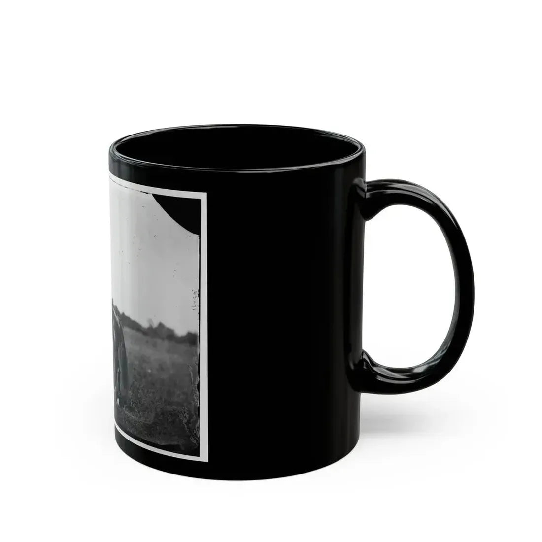 Bealeton, Virginia. Captain Henry Page, Assistant Quartermaster, At Army Of The Potomac Headquarters (U.S. Civil War) Black Coffee Mug - Go Mug Yourself