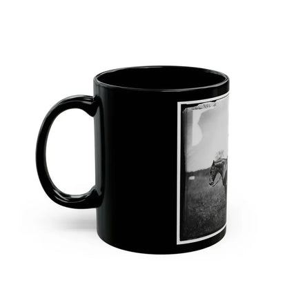 Bealeton, Virginia. Captain Henry Page, Assistant Quartermaster, At Army Of The Potomac Headquarters (U.S. Civil War) Black Coffee Mug - Go Mug Yourself