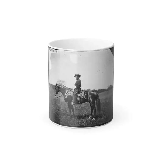 Bealeton, Virginia. Captain Henry Page, Assistant Quartermaster, at Army of the Potomac Headquarters (U.S. Civil War) Color Changing Coffee Mug 11oz Default Title 11oz - Go Mug Yourself