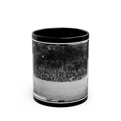 Bealeton, Virginia. Company A, 93d New York Infantry(2) (U.S. Civil War) Black Coffee Mug 11oz - Go Mug Yourself