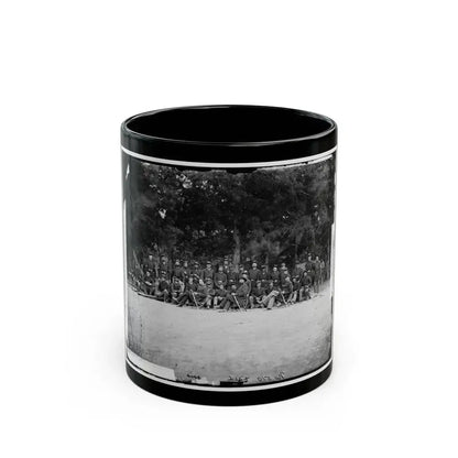 Bealeton, Virginia. Company A, 93d New York Infantry(2) (U.S. Civil War) Black Coffee Mug 11oz - Go Mug Yourself