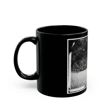 Bealeton, Virginia. Company A, 93d New York Infantry(2) (U.S. Civil War) Black Coffee Mug - Go Mug Yourself