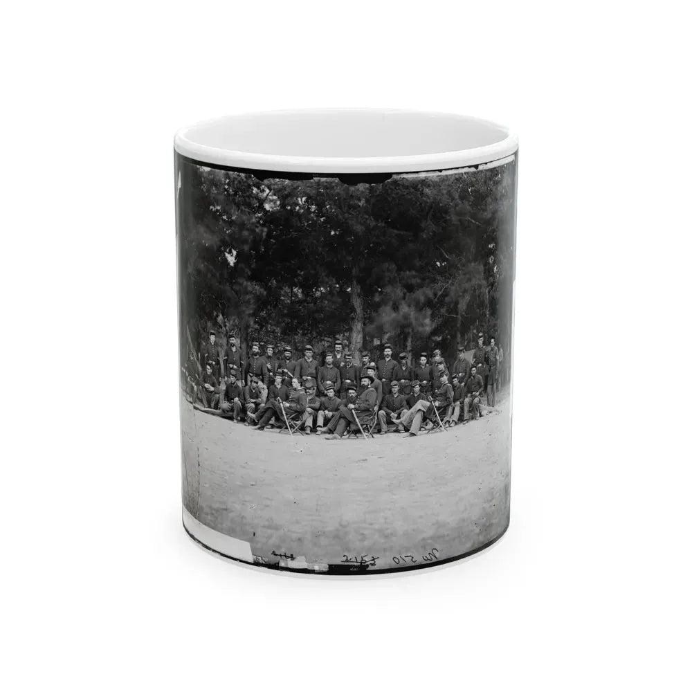 Bealeton, Virginia. Company A, 93d New York Infantry(2) (U.S. Civil War) White Coffee Mug 11oz - Go Mug Yourself