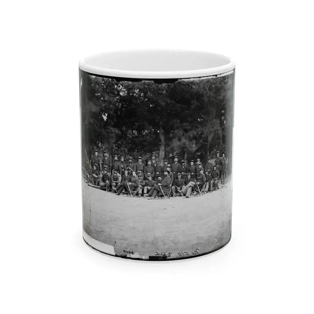 Bealeton, Virginia. Company A, 93d New York Infantry(2) (U.S. Civil War) White Coffee Mug 11oz - Go Mug Yourself