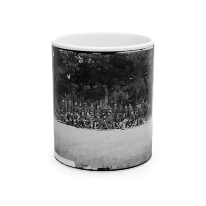 Bealeton, Virginia. Company A, 93d New York Infantry(2) (U.S. Civil War) White Coffee Mug 11oz - Go Mug Yourself