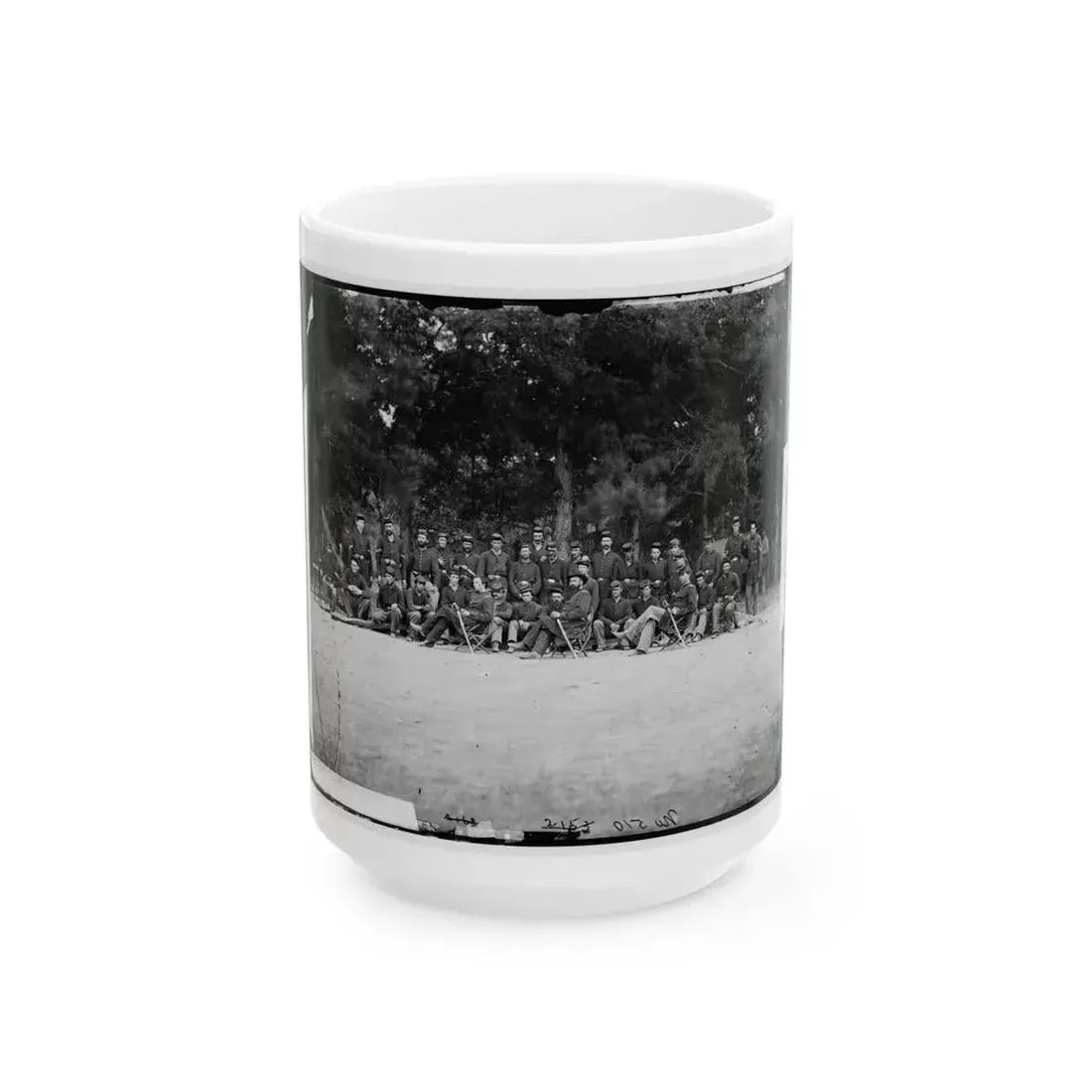 Bealeton, Virginia. Company A, 93d New York Infantry(2) (U.S. Civil War) White Coffee Mug 15oz - Go Mug Yourself