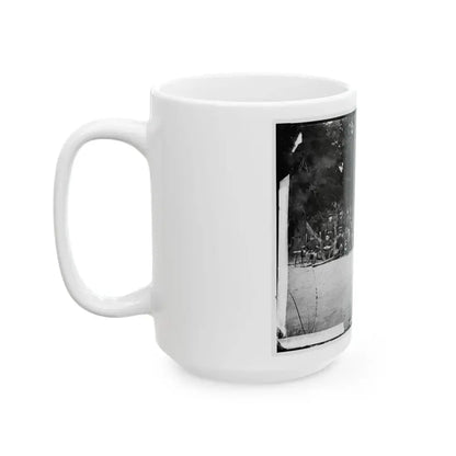 Bealeton, Virginia. Company A, 93d New York Infantry(2) (U.S. Civil War) White Coffee Mug - Go Mug Yourself