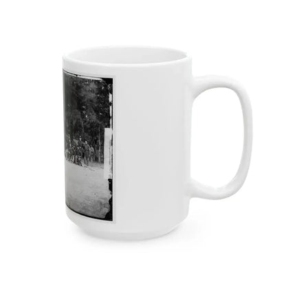 Bealeton, Virginia. Company A, 93d New York Infantry(2) (U.S. Civil War) White Coffee Mug - Go Mug Yourself