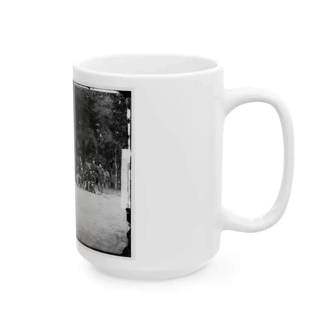 Bealeton, Virginia. Company A, 93d New York Infantry(2) (U.S. Civil War) White Coffee Mug - Go Mug Yourself