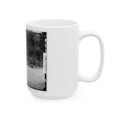 Bealeton, Virginia. Company A, 93d New York Infantry(2) (U.S. Civil War) White Coffee Mug - Go Mug Yourself