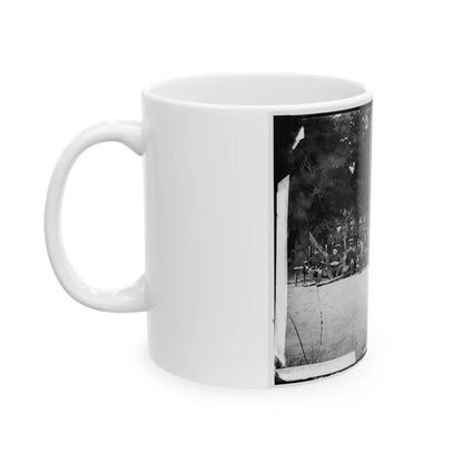 Bealeton, Virginia. Company A, 93d New York Infantry(2) (U.S. Civil War) White Coffee Mug - Go Mug Yourself