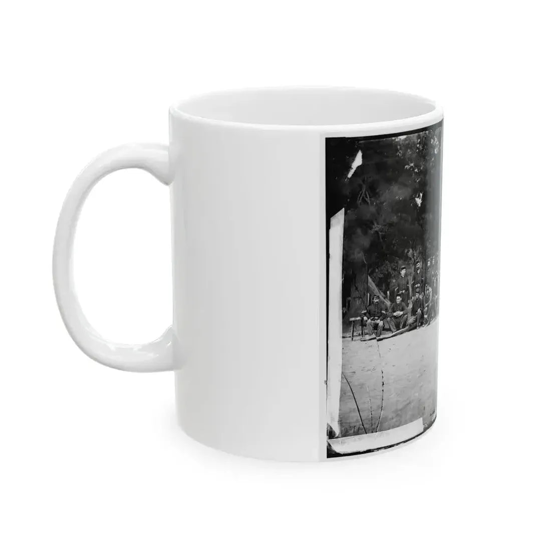 Bealeton, Virginia. Company A, 93d New York Infantry(2) (U.S. Civil War) White Coffee Mug - Go Mug Yourself