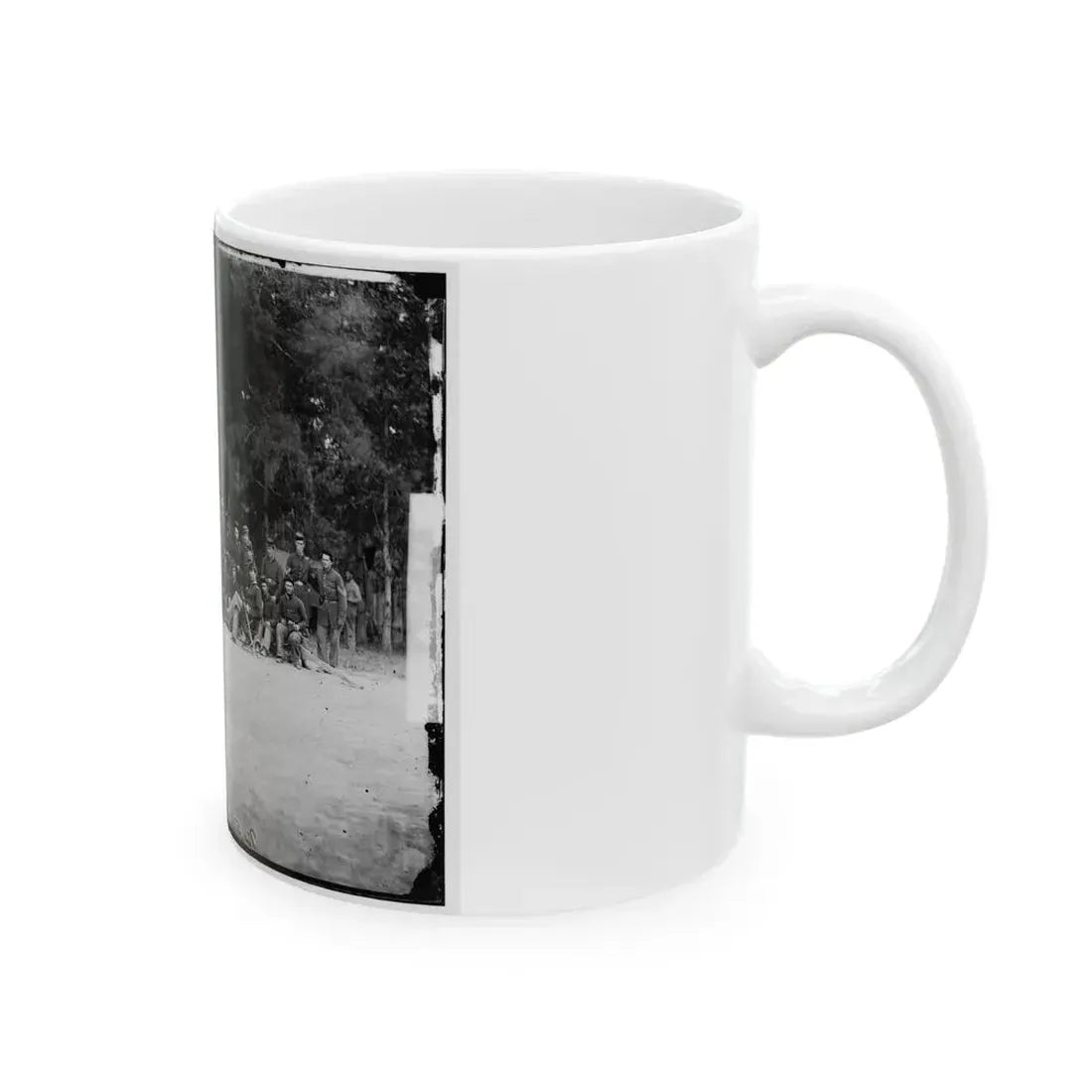 Bealeton, Virginia. Company A, 93d New York Infantry(2) (U.S. Civil War) White Coffee Mug - Go Mug Yourself