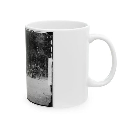 Bealeton, Virginia. Company A, 93d New York Infantry(2) (U.S. Civil War) White Coffee Mug - Go Mug Yourself