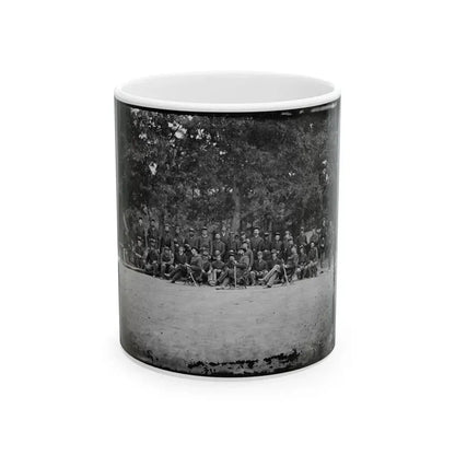Bealeton, Virginia. Company A, 93d New York Infantry (U.S. Civil War) White Coffee Mug 11oz - Go Mug Yourself