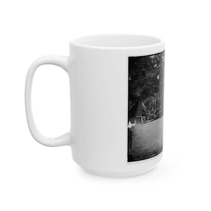 Bealeton, Virginia. Company A, 93d New York Infantry (U.S. Civil War) White Coffee Mug - Go Mug Yourself