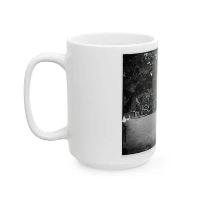 Bealeton, Virginia. Company A, 93d New York Infantry (U.S. Civil War) White Coffee Mug - Go Mug Yourself