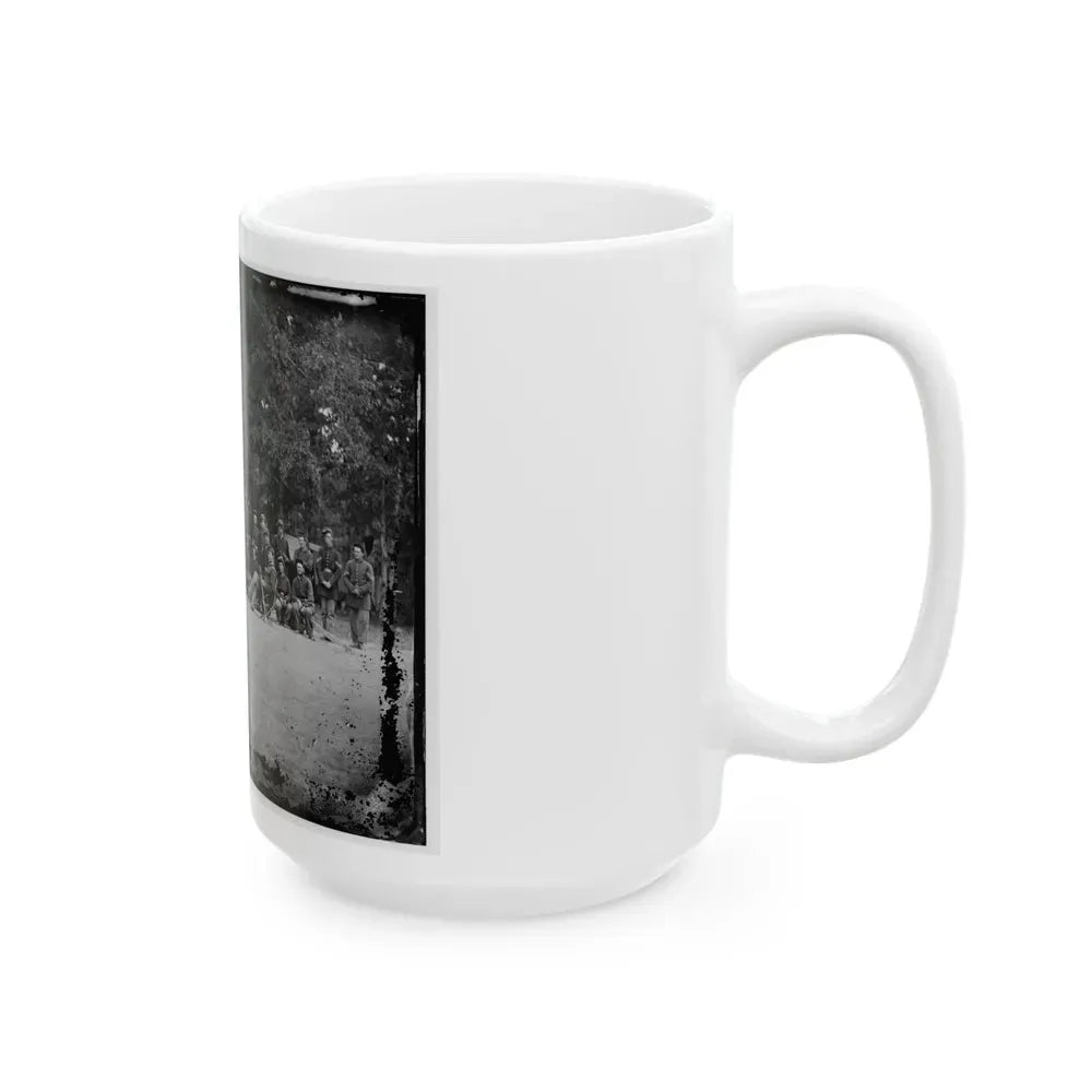 Bealeton, Virginia. Company A, 93d New York Infantry (U.S. Civil War) White Coffee Mug - Go Mug Yourself