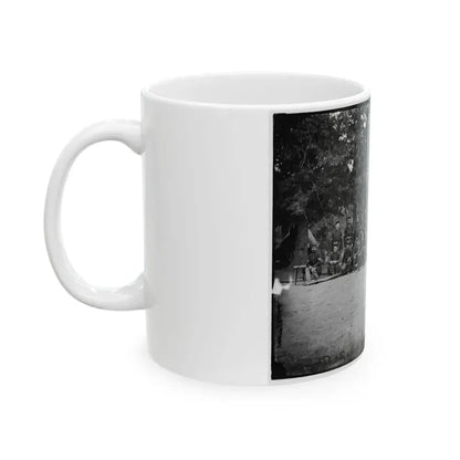 Bealeton, Virginia. Company A, 93d New York Infantry (U.S. Civil War) White Coffee Mug - Go Mug Yourself