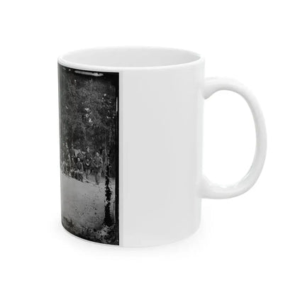Bealeton, Virginia. Company A, 93d New York Infantry (U.S. Civil War) White Coffee Mug - Go Mug Yourself