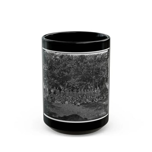 Bealeton, Virginia. Company B, 93d New York Infantry (U.S. Civil War) Black Coffee Mug 15oz - Go Mug Yourself