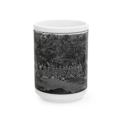 Bealeton, Virginia. Company B, 93d New York Infantry (U.S. Civil War) White Coffee Mug 15oz - Go Mug Yourself