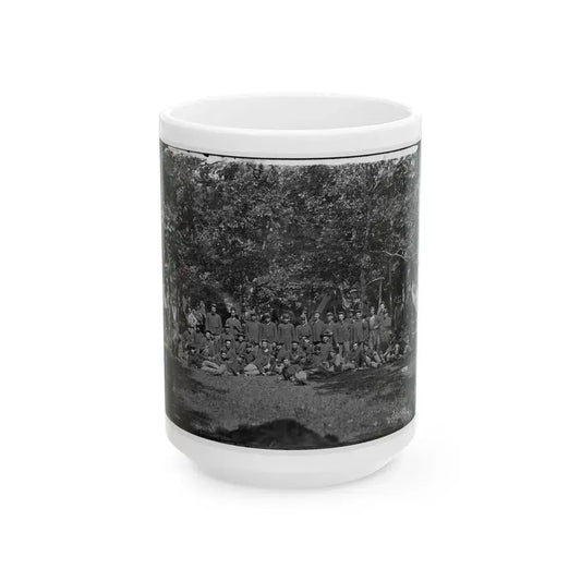 Bealeton, Virginia. Company B, 93d New York Infantry (U.S. Civil War) White Coffee Mug 15oz - Go Mug Yourself