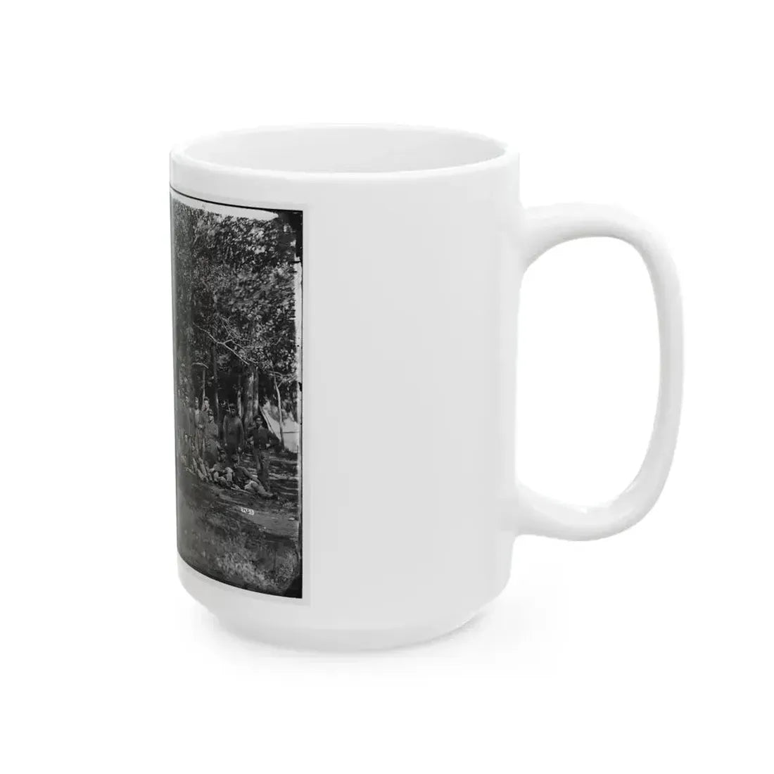 Bealeton, Virginia. Company B, 93d New York Infantry (U.S. Civil War) White Coffee Mug - Go Mug Yourself