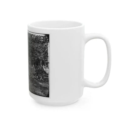 Bealeton, Virginia. Company B, 93d New York Infantry (U.S. Civil War) White Coffee Mug - Go Mug Yourself